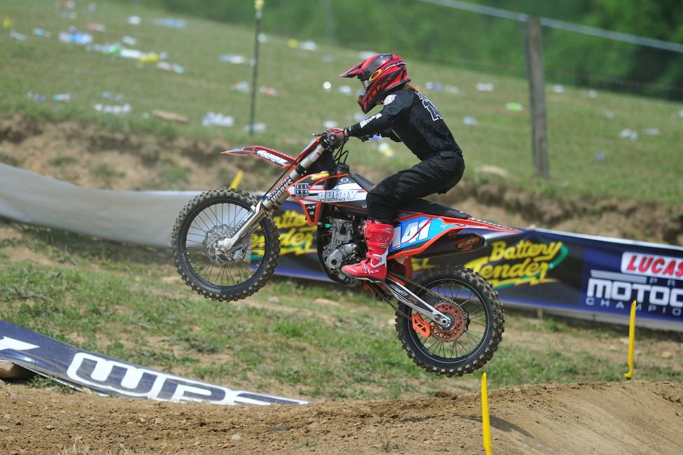 Eve Brodeur rounded out the top five in Mount Morris, Pennsylvania. Photo: Martha Farmer