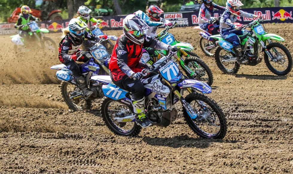 Marissa Markelon went 2-2 for a second overall at round 6 of the WMX Championship in Indiana.Photo: Tomboy Barbie Photography