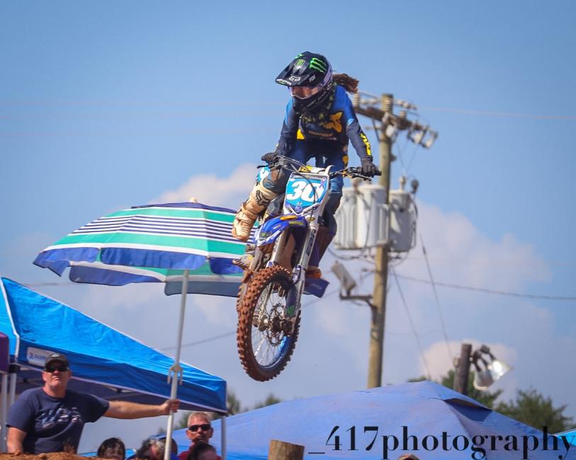 Jordan Jarvis went 1-1-1 earning her first Women's Professional Motocross Championship Title.