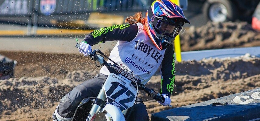 Hannah Hodges wins first relaunched Women’s Pro Motocross round, gives girls someone to follow