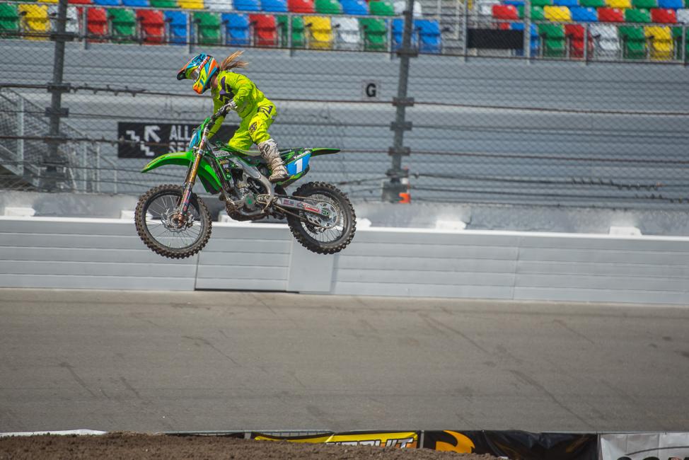 Kyile Fasnacht took the round one win in Daytona, Florida.Photo: Shan Moore