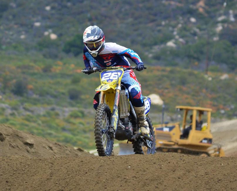 Obermeyer Suzuki's Mackenzie Tricker came away with the WMX overall win with 3-1 moto finishes. Photo: Eric Johnson
