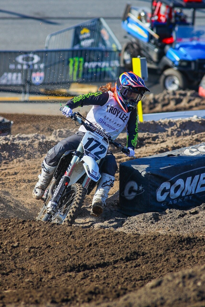 Hannah Hodges wins first relaunched Women’s Pro Motocross round, gives girls someone to follow