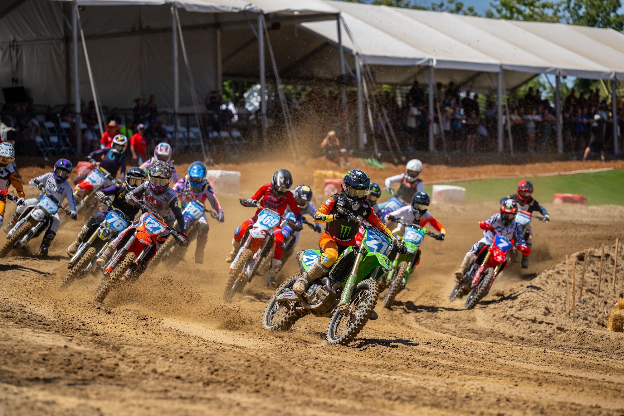 Tony Blazier | Reigning Supercross champion Jeff Ward