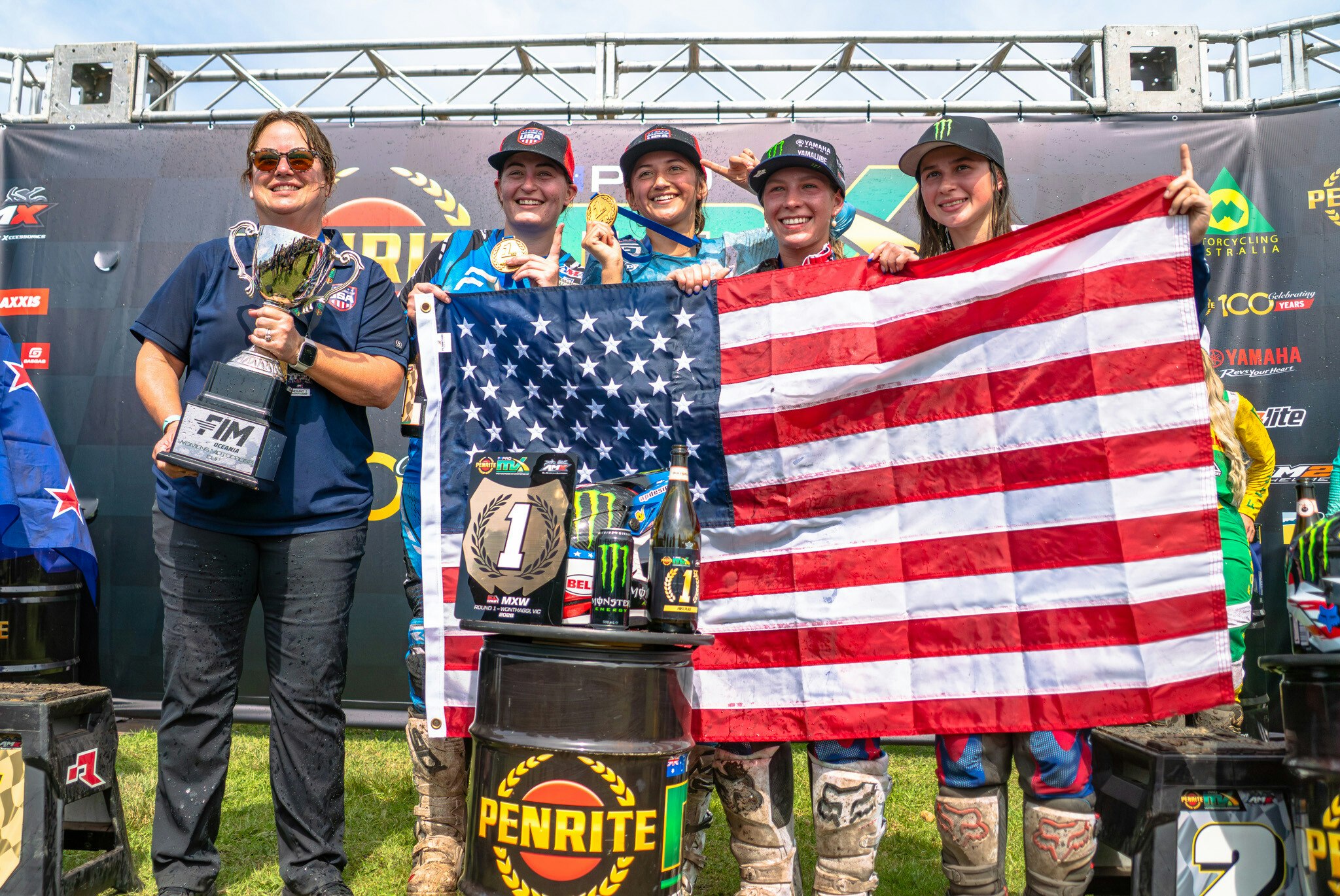 United States Emerges Victorious at 2026 FIM Oceania Women’s Motocross Cup